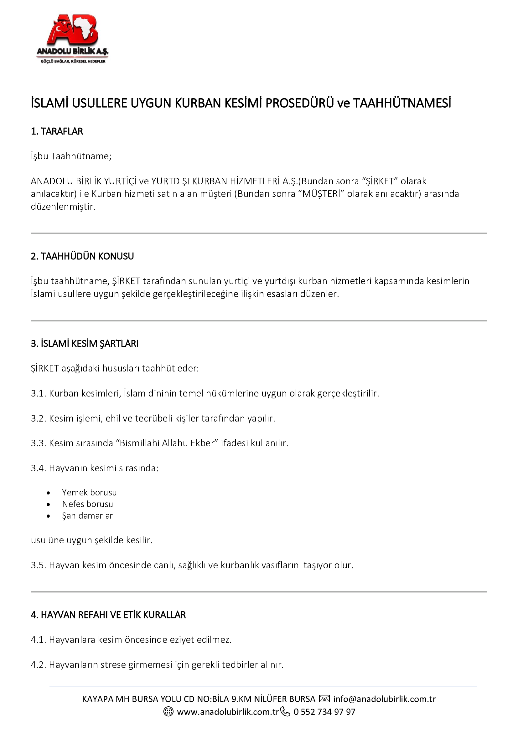 Islamic Slaughter Procedure Page 1