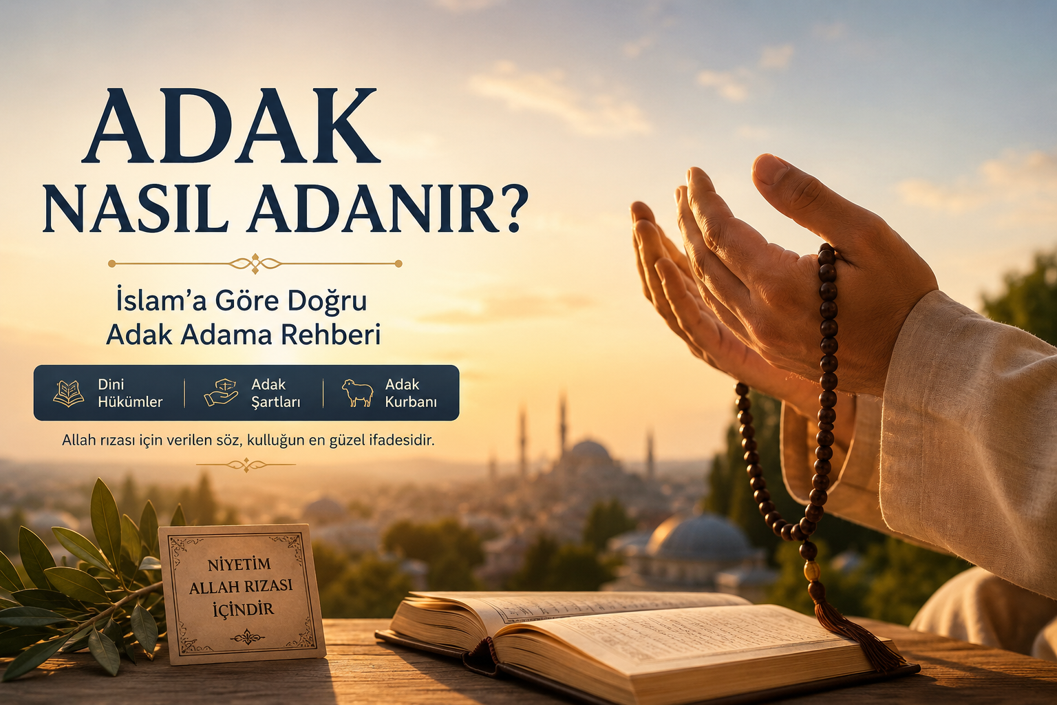 Adak Nasıl Adanır? İslam'a Göre Doğru Adak Adama Rehberi (2026)