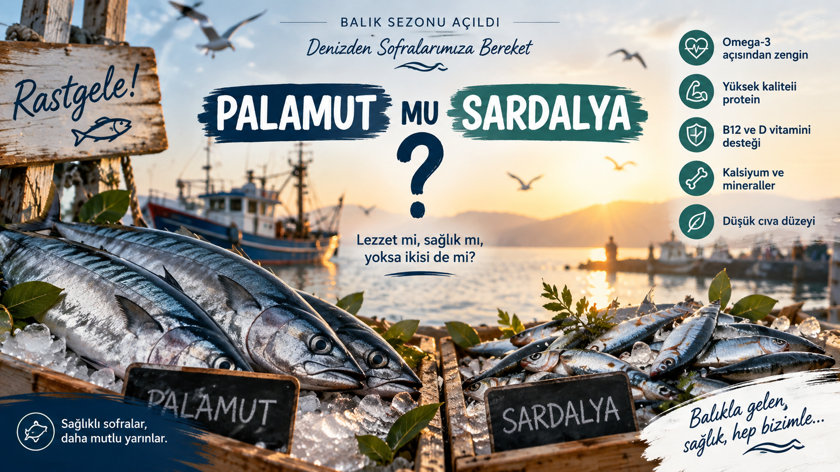 Palamut mu Sardalya mı?