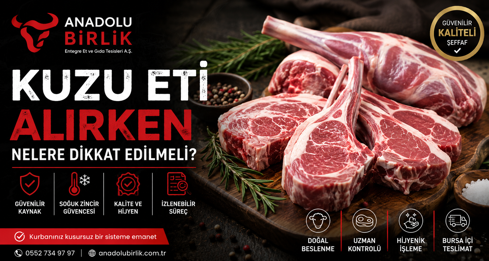 Kuzu Eti Alırken Nelere Dikkat Edilmeli? Kaliteli ve Güvenilir Kuzu Eti Seçme Rehberi